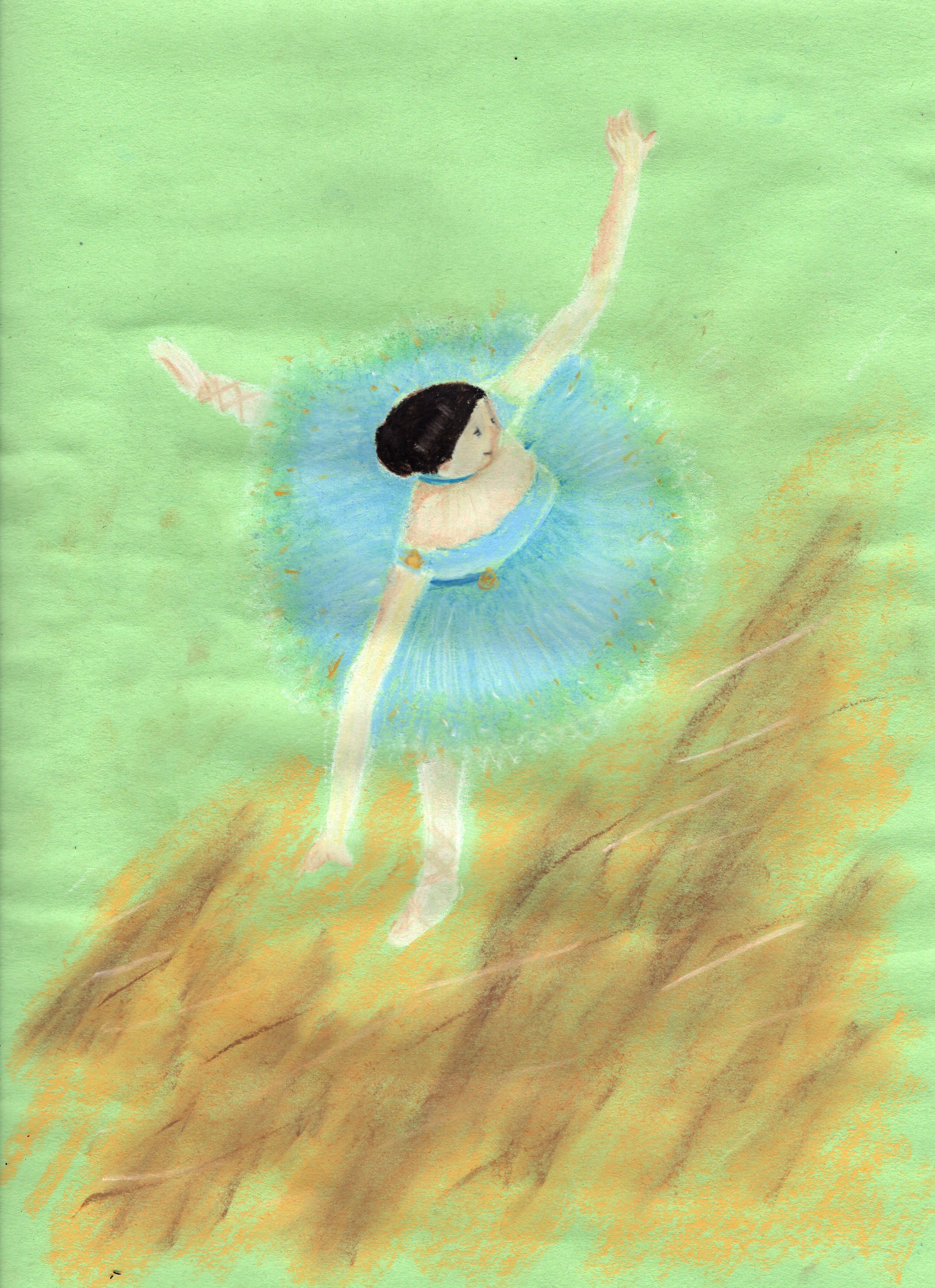 Dancer in Green vena Bowen